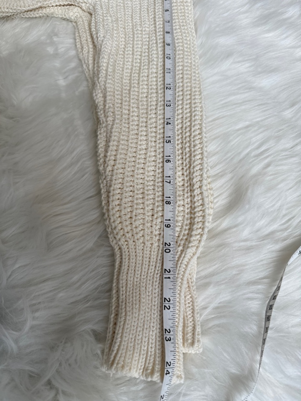 American Eagle Chunky Knit Half-Zip Sweater – Women’s Size Small - Picture 8 of 9